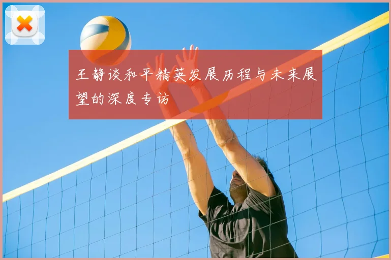 王静谈和平精英发展历程与未来展望的深度专访