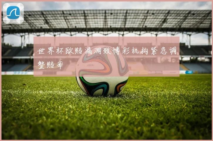 世界杯欧赔漏洞致博彩机构紧急调整赔率