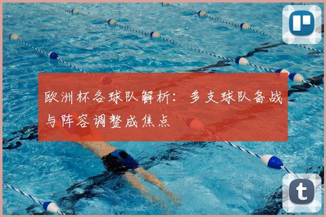 欧洲杯各球队解析：多支球队备战与阵容调整成焦点