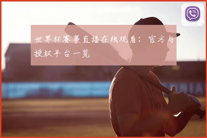 世界杯赛事直播在线观看：官方与授权平台一览